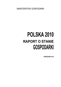 POLSKA 2010 GOSPODARKI