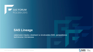 SAS Lineage