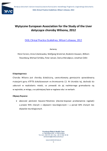 Wytyczne European Association for the Study o