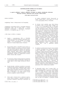 (UE) nr 440/2011 z dnia 6 maja 2011 r. w sprawie udzielenia i