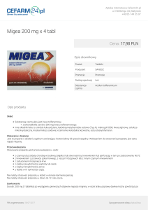 Migea 200 mg x 4 tabl