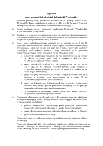 zał.do ZW51/2015 Regulamin oceny nauczycieli akademickich
