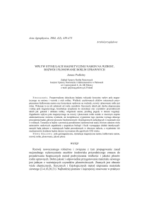 Acta Agrophysica, 2004, 4(2), 459