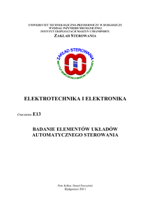 elektrotechnika i elektronika - WIM UTP