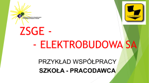 zsge - elektrobudowa - Forum Gospodarcze Konin