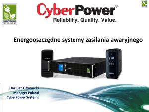 GreenPower TM CyberPower 2014