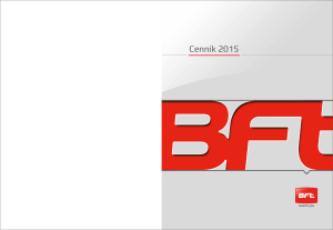 BFT cennik 2015