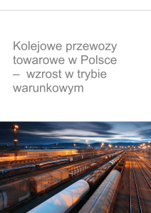 Kolejowe przewozy towarowe w Polsce