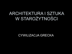 10. a. Architektura i sztuka starożytnej Grecji prezentacja