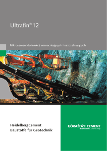 Ultrafin®12 - Górażdże Cement