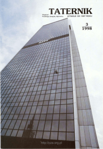 Taternik 3 1998 - Polski Związek Alpinizmu