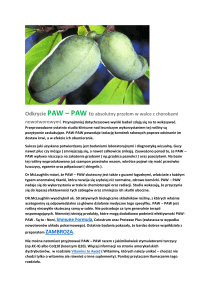 Odkrycie PAW – PAW to absolutny przełom w walce z