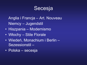 Secesja - 47lo.waw.pl