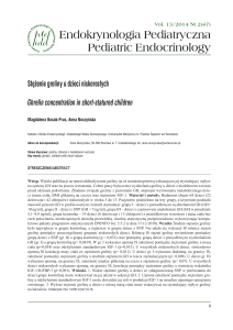 read PDF - Endokrynologia Pediatryczna