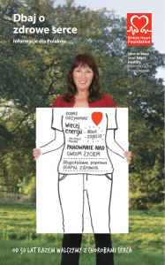 Dbaj o zdrowe serce - British Heart Foundation
