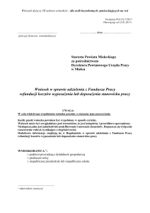Formularz F1a-I/7-P/7/2 - Powiatowy Urząd Pracy w Mielcu