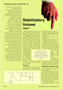 Stabilizatory liniowe