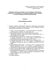 regulamin kfs 2015 - Powiatowy Urząd Pracy w Otwocku