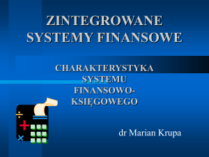zintegrowane systemy finansowe charakterystyka