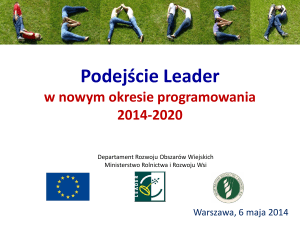 Leader 2014-2020 PROW
