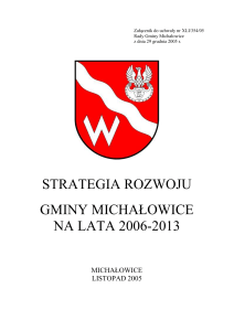 gospodarcza na obszarze gminy michałowice