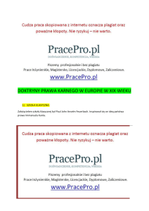 PHP - HISTORIA zRoDEl PRAWA XIX W
