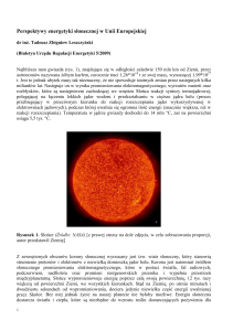 Perspektywy energetyki słonecznej-T. Leszczyński