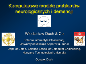 Komputerowe modele problemów neurologicznych i