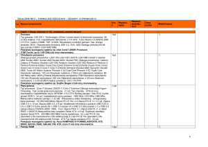 za**cznik nr 5 * formularz rzeczowo * cenowy