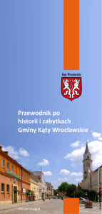 Przewodnik po historii i zabytkach Gminy Kąty Wrocławskie