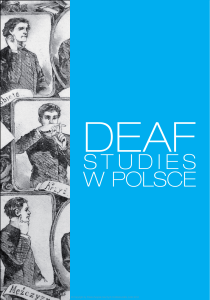 Deaf Studies w Polsce (t. 1)