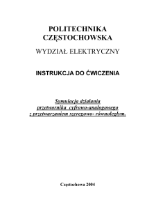 1 - ztmapc.el.pcz.pl - Politechnika Częstochowska