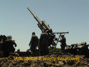 Uzbrojenie II wojny *wiatowej