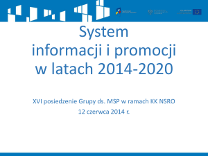 Portale 2014-2020 - stan na 3 czerwca 2014 r.