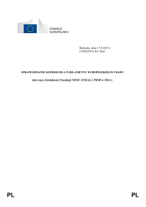 Report from EC to EP and Council on the evaluation of the IAS