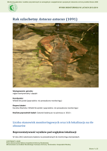 Rak szlachetny Astacus astacus pdf 1,55MB