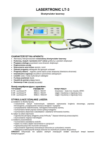 lasertronic lt-3 - Elektronika i Elektromedycyna