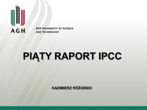 Piąty Raport IPCC ( AR5 )