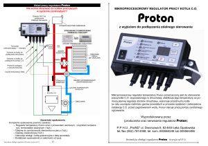 Instrukcja sterownika Proton