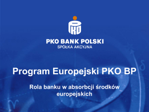 Program Europejski PKO BP