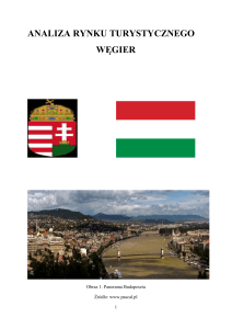 ii analiza rynku turystycznego węgier