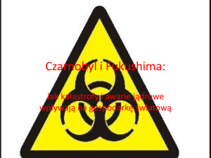 Katastrofy jądrowe Czarnobyl, ZSRR (USRR) 26 kwietnia