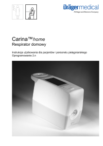 Carina™ home – Respirator domowy