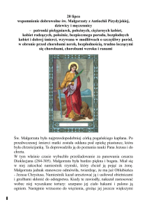 św. Małgorzata z Antiochii Pizydyjskiej