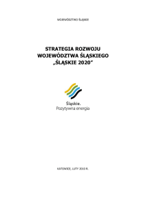 strategia rozwoju województwa śląskiego