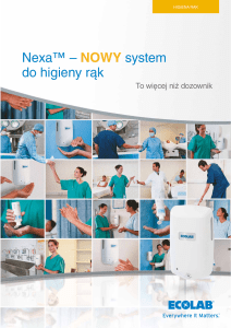 Nexa™ – NOWY system do higieny rąk