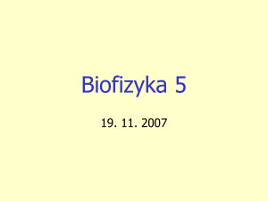 Biofizyka 5