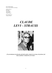 Claude Levi-Strauss urodził się 28 listopada 1908 r