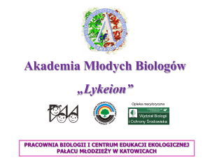 akademia młodych biologów - pałac młodzieży katowice