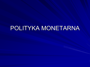 polityka monetarna - Studiapodyplomowe.pl